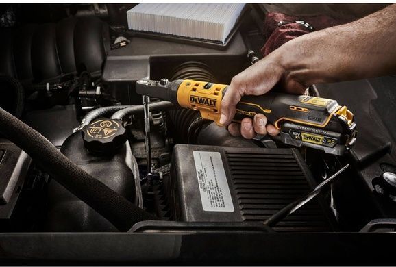 Гайкокрут кутовий - ключ-храповик акумуляторний безщітковий DeWALT DCF500L2G