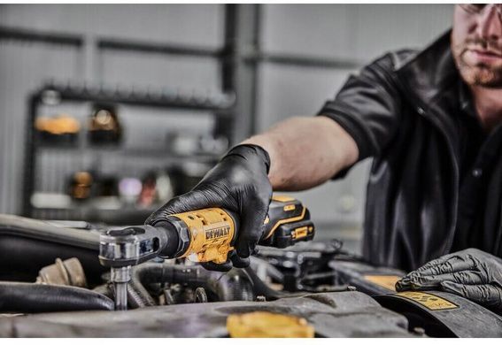Гайкокрут кутовий - ключ-храповик акумуляторний безщітковий DeWALT DCF503L1G